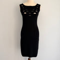 Karen Millen Black Bandage Dress Cutout Bodycon Size 2 Evening Party EPC - Image 1