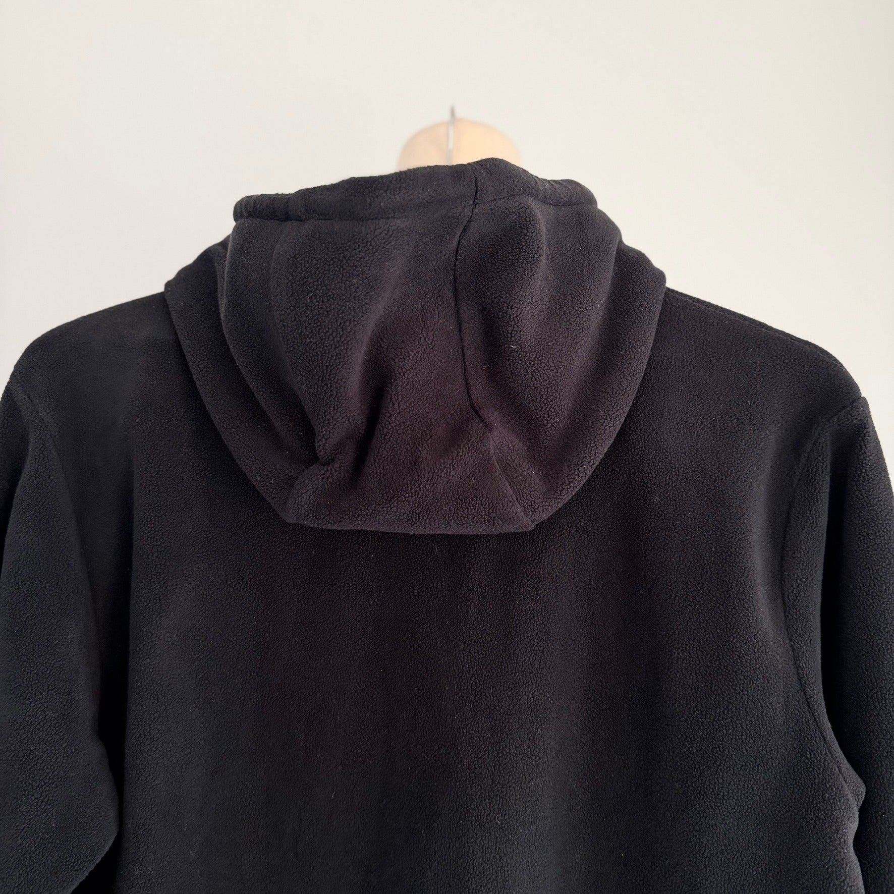 Adidas Originals Black Fleece Hoodie - Men's Size M - Image 4