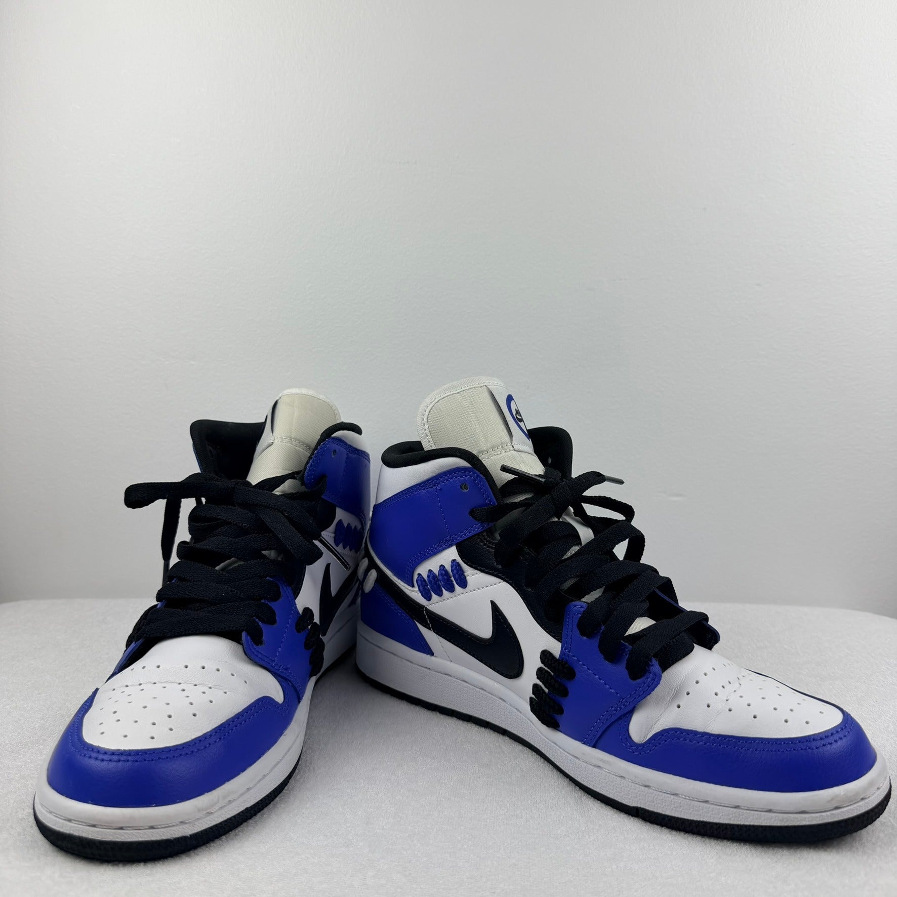 Nike Air Jordan 1 Mid SE Sisterhood Game Royal Sneakers Size US 8 - Image 10