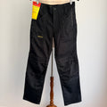 Dunlop Black Poly Cotton Cargo Work Trousers Zipper Relaxed Fit W28 L32 Workwear BNWT - Image 1