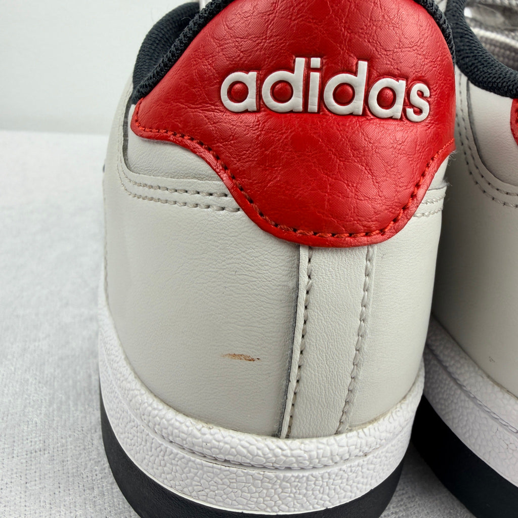 Adidas Breaknet 2.0 Sneakers - Classic White, Black, and Red Sporty Trainers, Size 5.5 - Image 5