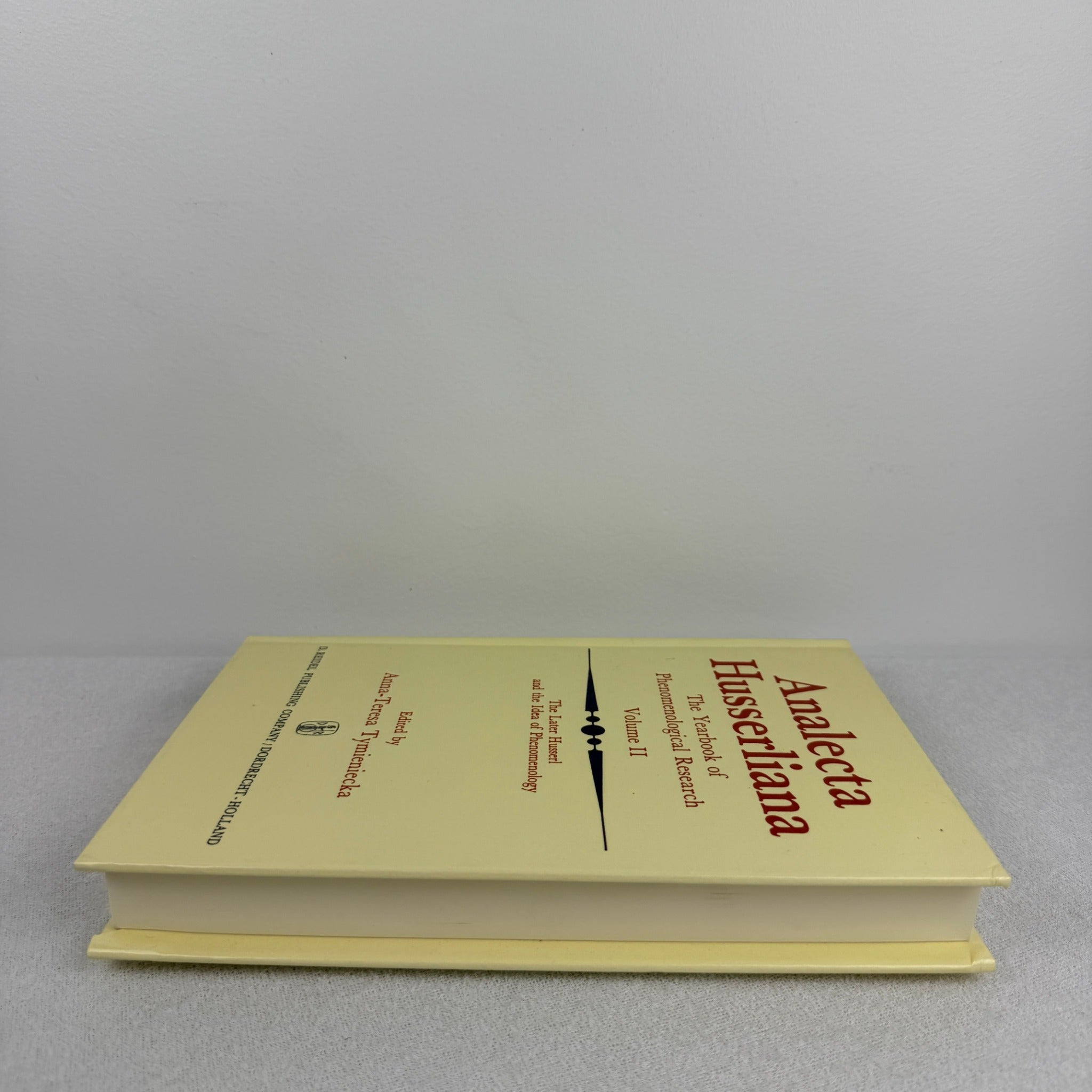 Analecta Husserliana Volume II: The Later Husserl and the Idea of Phenomenology - Image 2