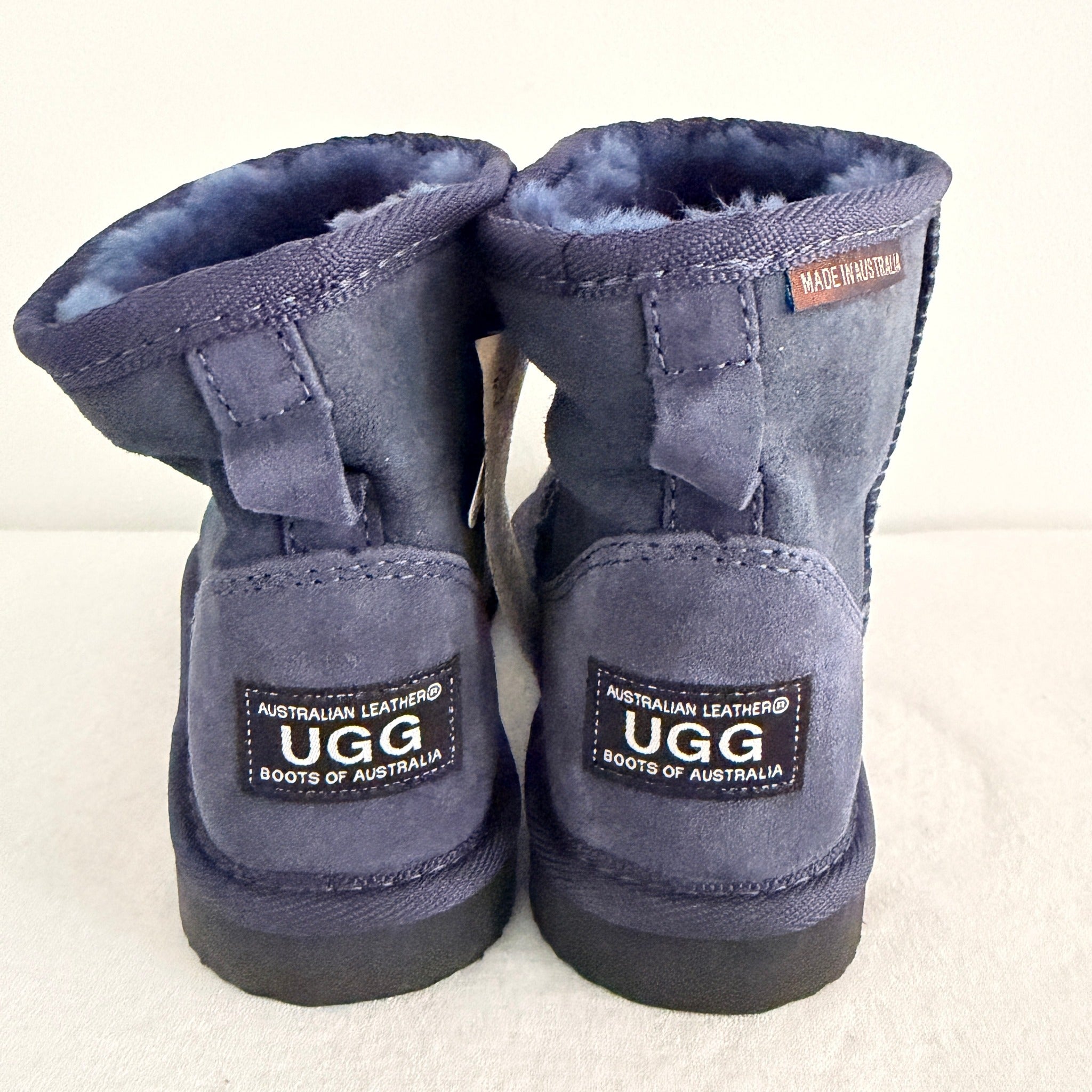 UGG BOOTS OF AUSTRALIA Sheepskin Ultra Mini Boots Red Size 5 AU BNWT - Image 4
