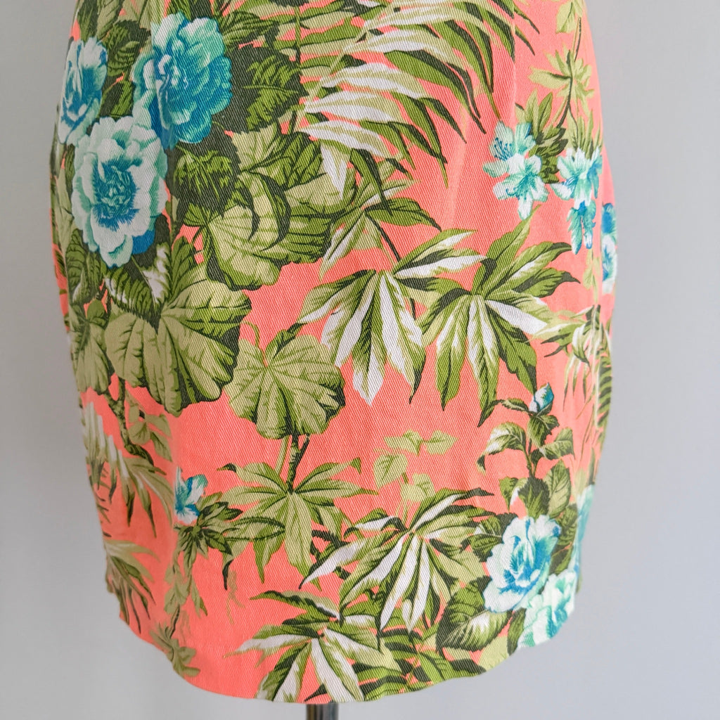 Sheike Floral Cotton Blend Mini Dress - Size 8 - Image 15