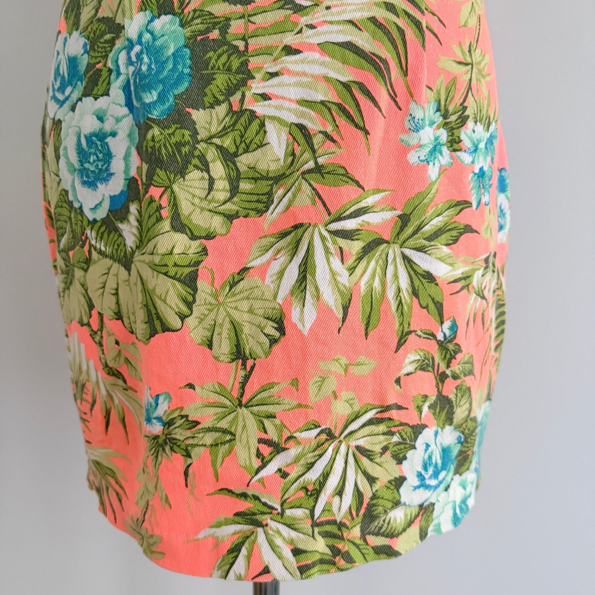 Sheike Floral Cotton Blend Mini Dress - Size 8 - Image 15