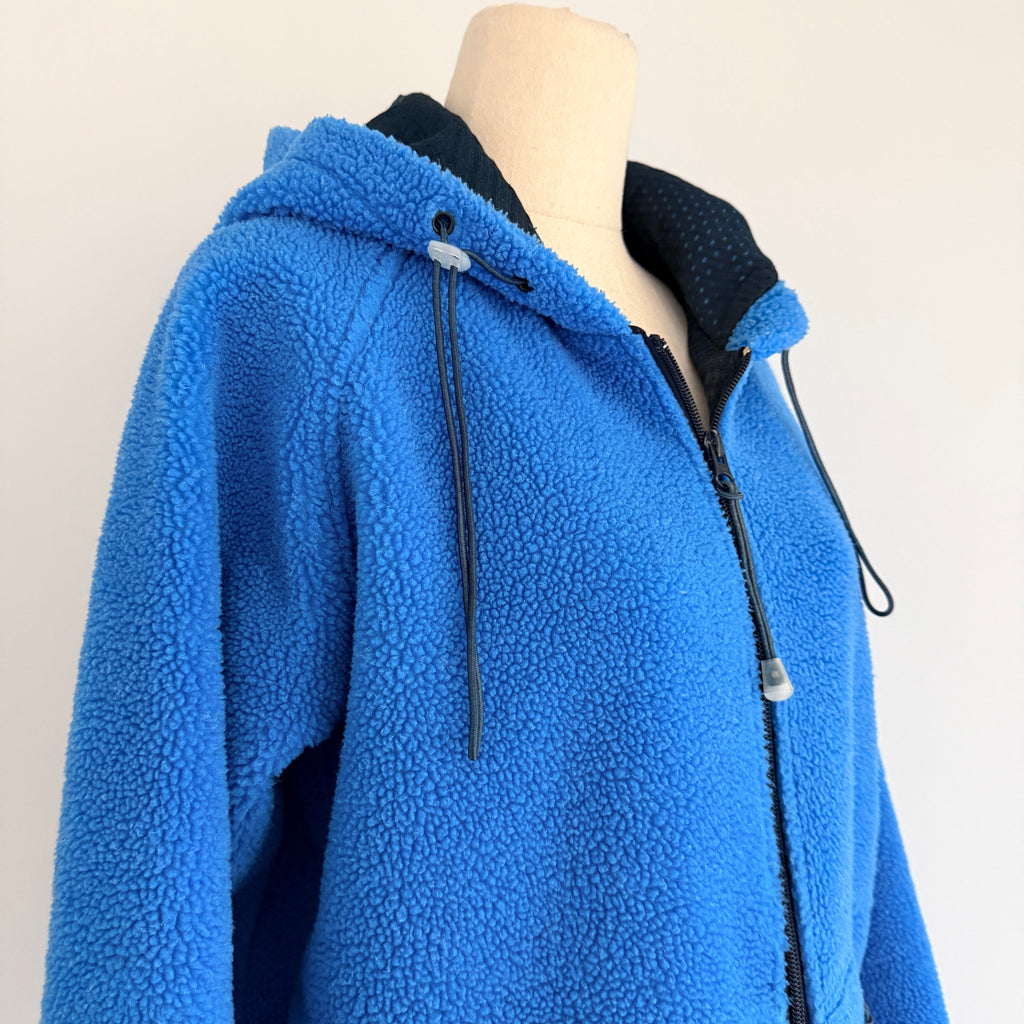 Billabong Blue Acrylic Polyester Fleece Hoodie Size 12 Vintage Casual - Image 10