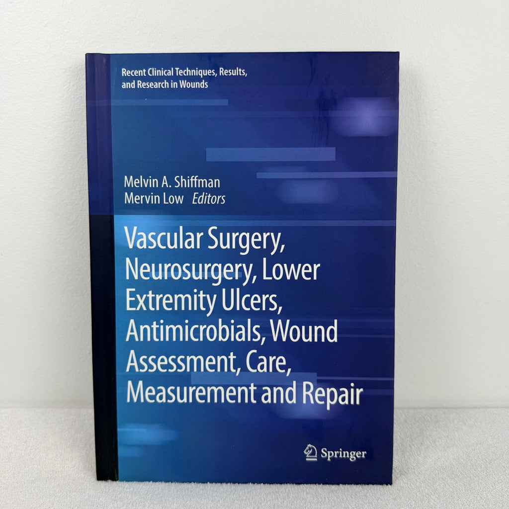 Springer Medical Textbook - Comprehensive Guide to Vascular Surgery and Wound Care - Image 1