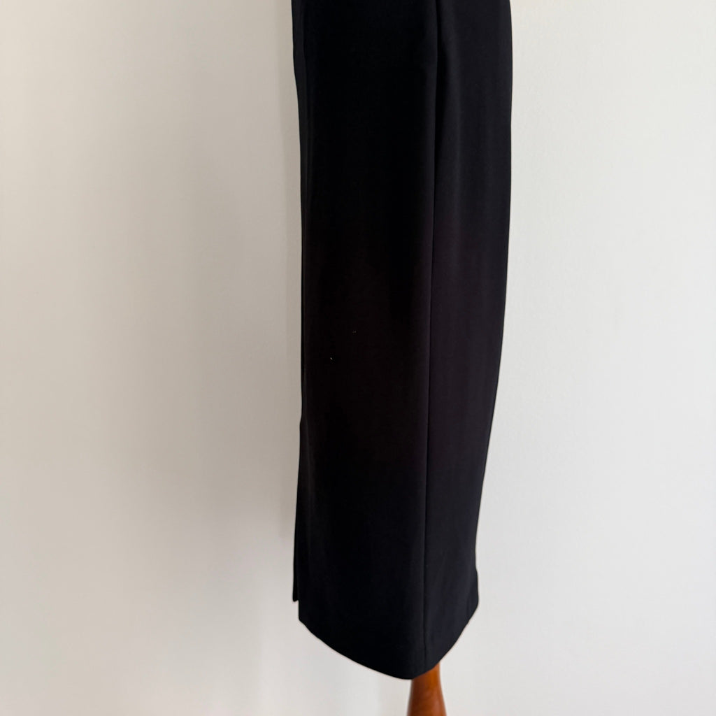 Portmans Colour Block Midi Dress Front Zip Detail Size 10 Casual - Image 18