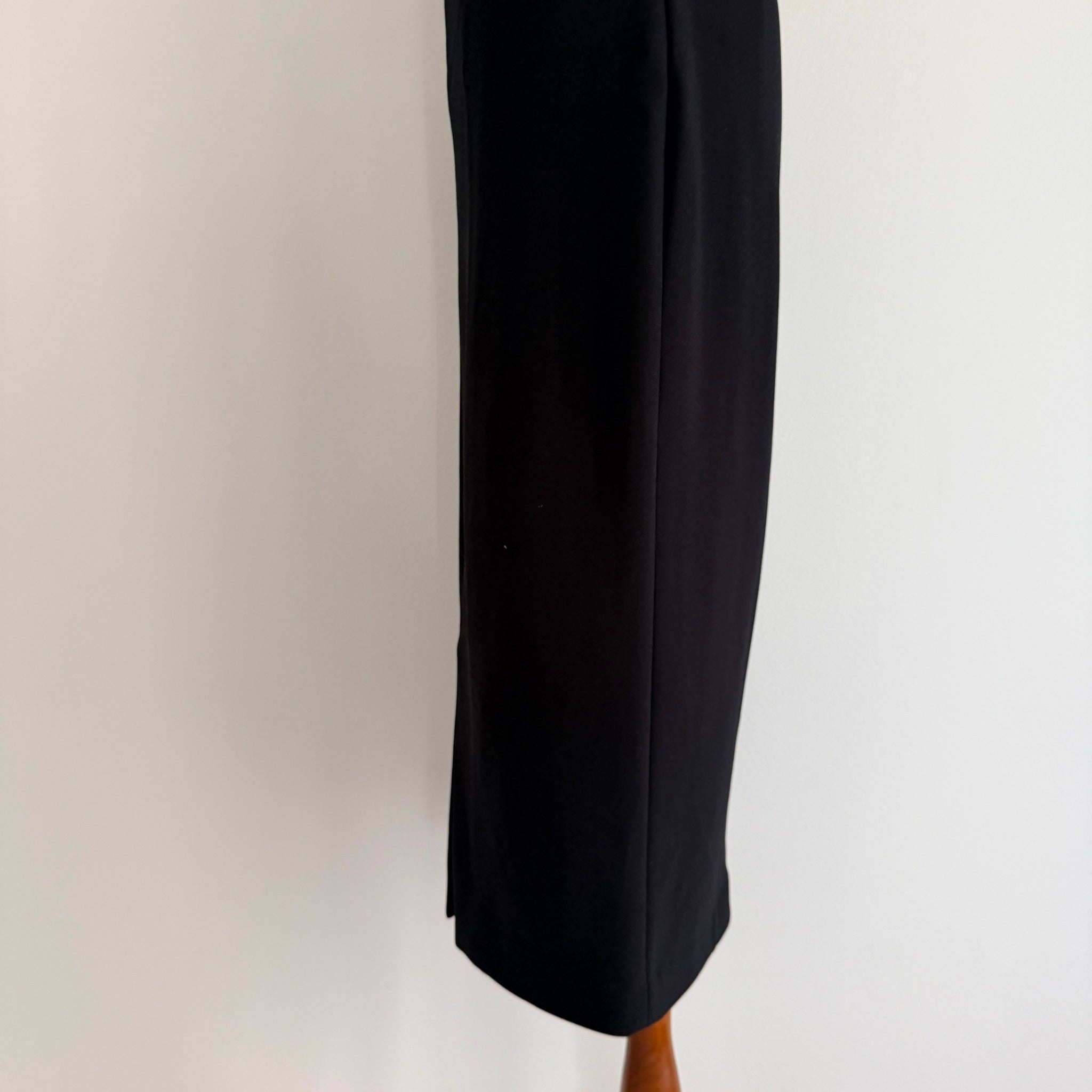 Portmans Colour Block Midi Dress Front Zip Detail Size 10 Casual - Image 18