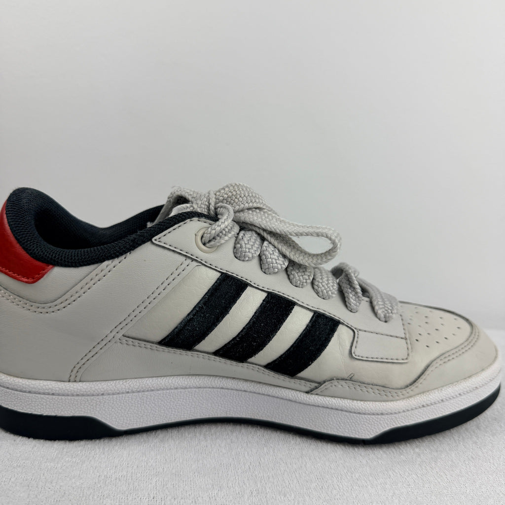 Adidas Breaknet 2.0 Sneakers - Classic White, Black, and Red Sporty Trainers, Size 5.5 - Image 13