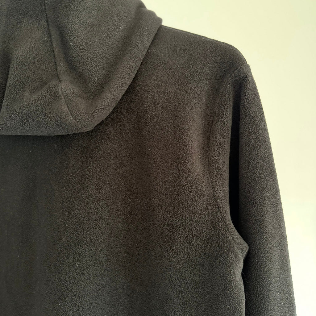 Adidas Originals Black Fleece Hoodie - Men's Size M - Image 13