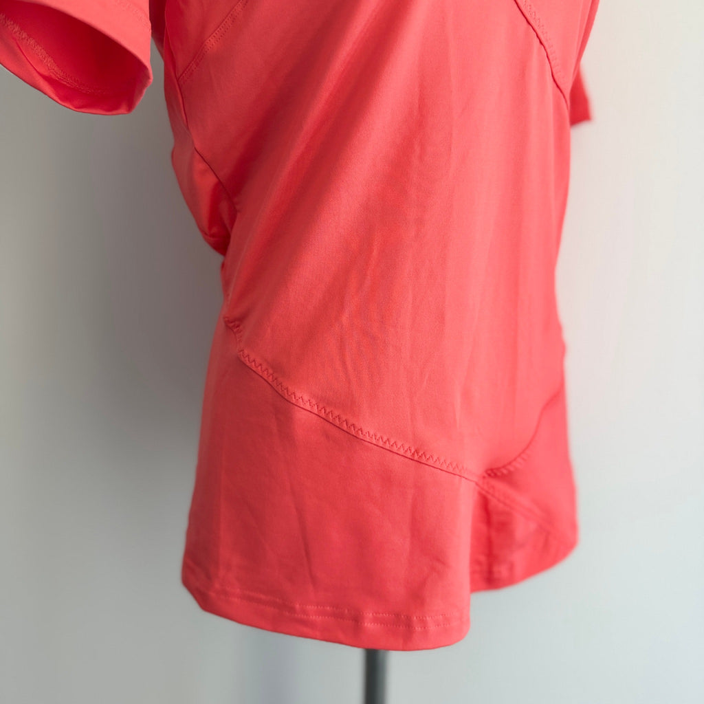 adidas stella mccartney by Stella McCartney Barricade Ruffle Top Orange Size M - Image 15