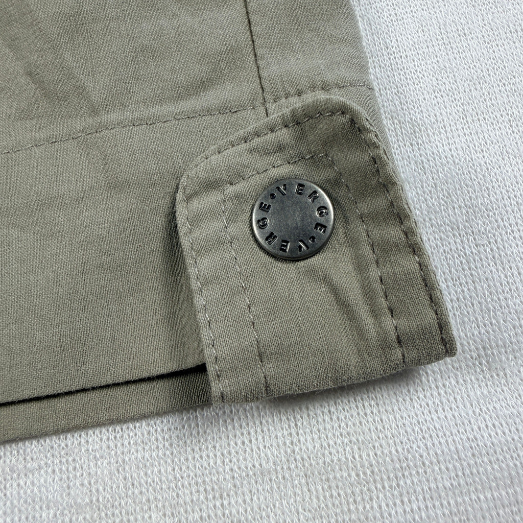 Verg Acrobat Cargo Shorts Size 10 Khaki Cotton Stretch Elastic Waist Casual - Image 7