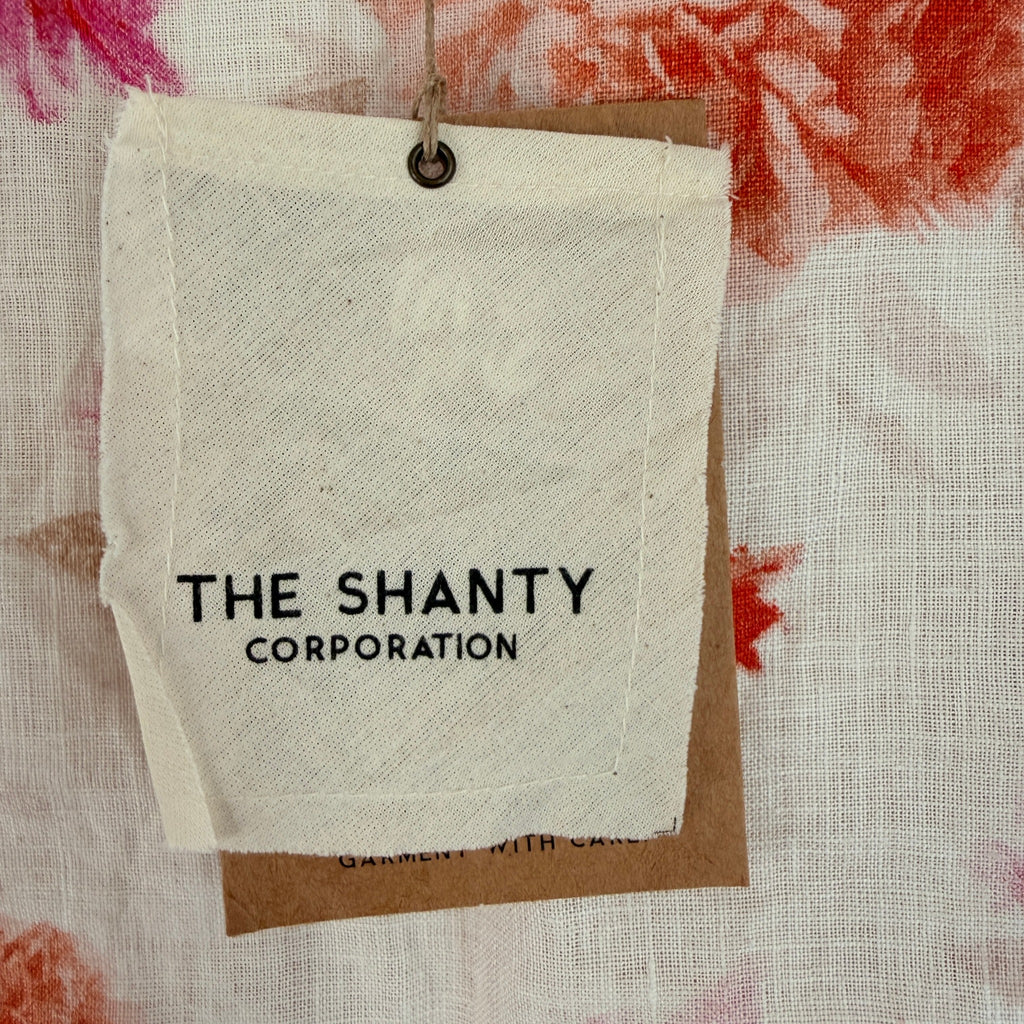 The Shanty Corporation Floral Linen Top - Lightweight Breathable Summer Essential - Image 15