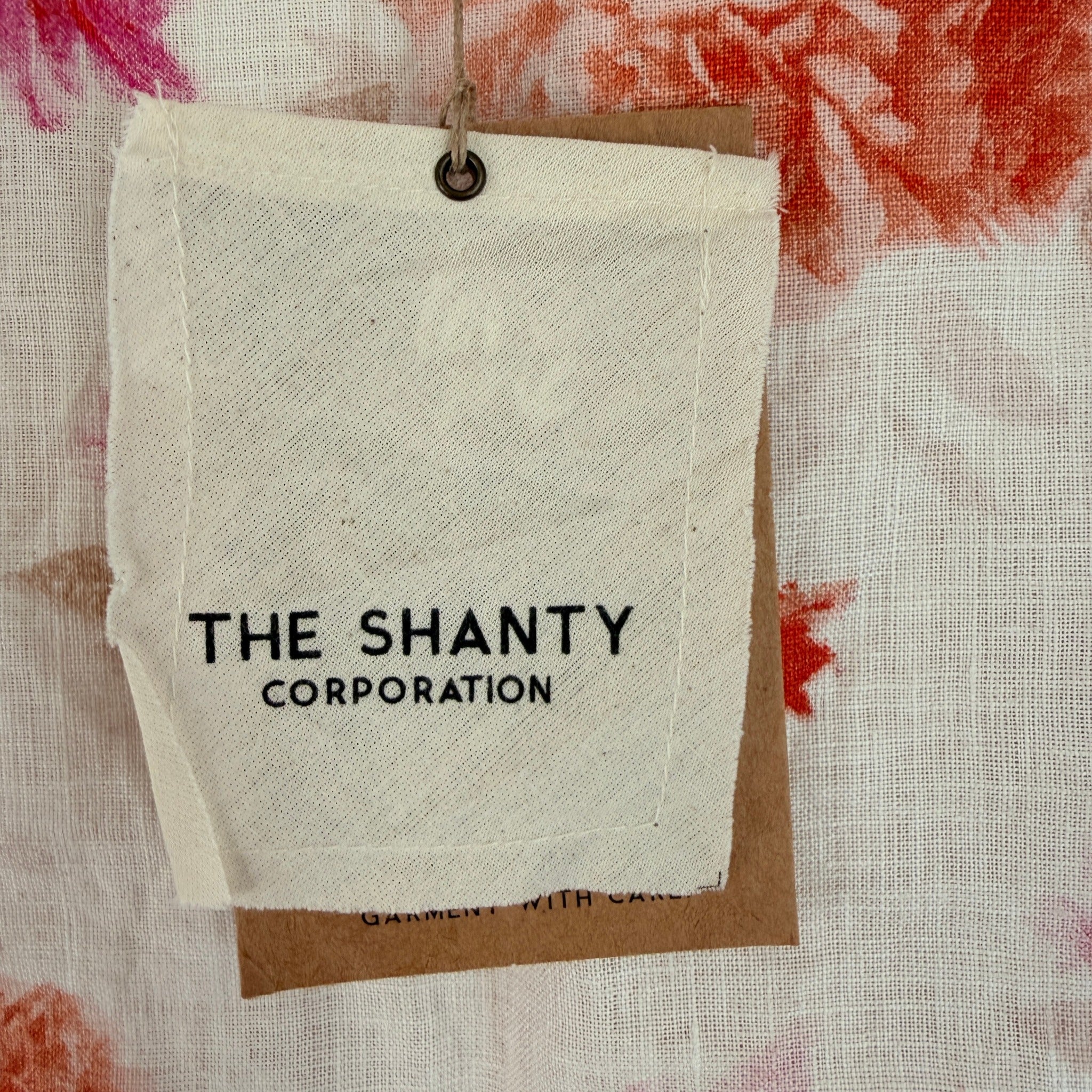 The Shanty Corporation Floral Linen Top - Lightweight Breathable Summer Essential - Image 15