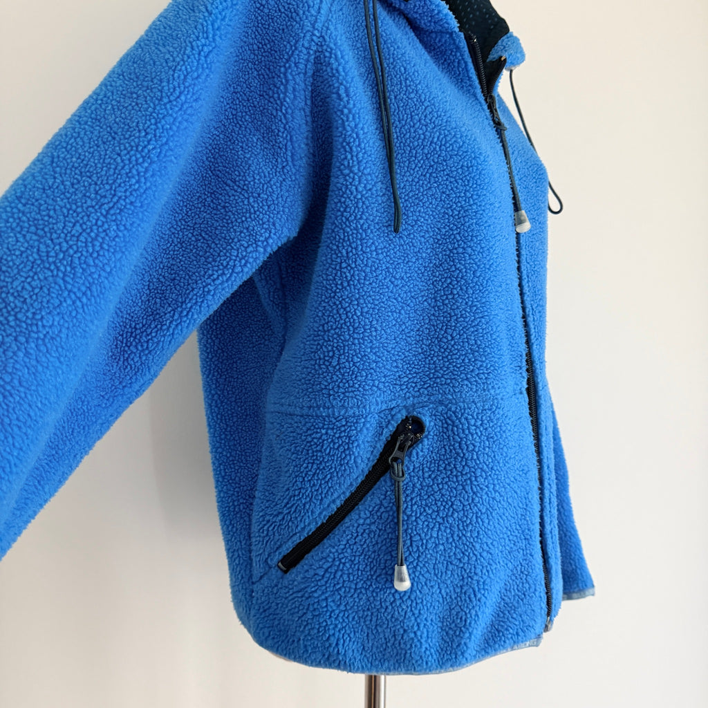 Billabong Blue Acrylic Polyester Fleece Hoodie Size 12 Vintage Casual - Image 16