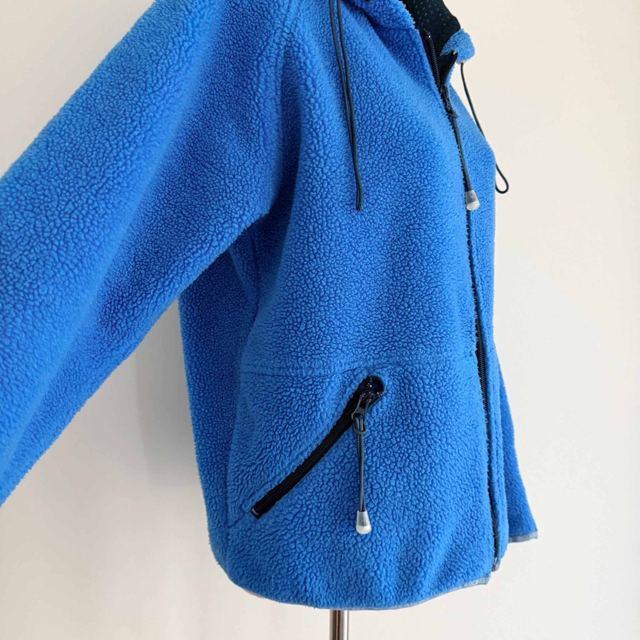 Billabong Blue Acrylic Polyester Fleece Hoodie Size 12 Vintage Casual - Image 16