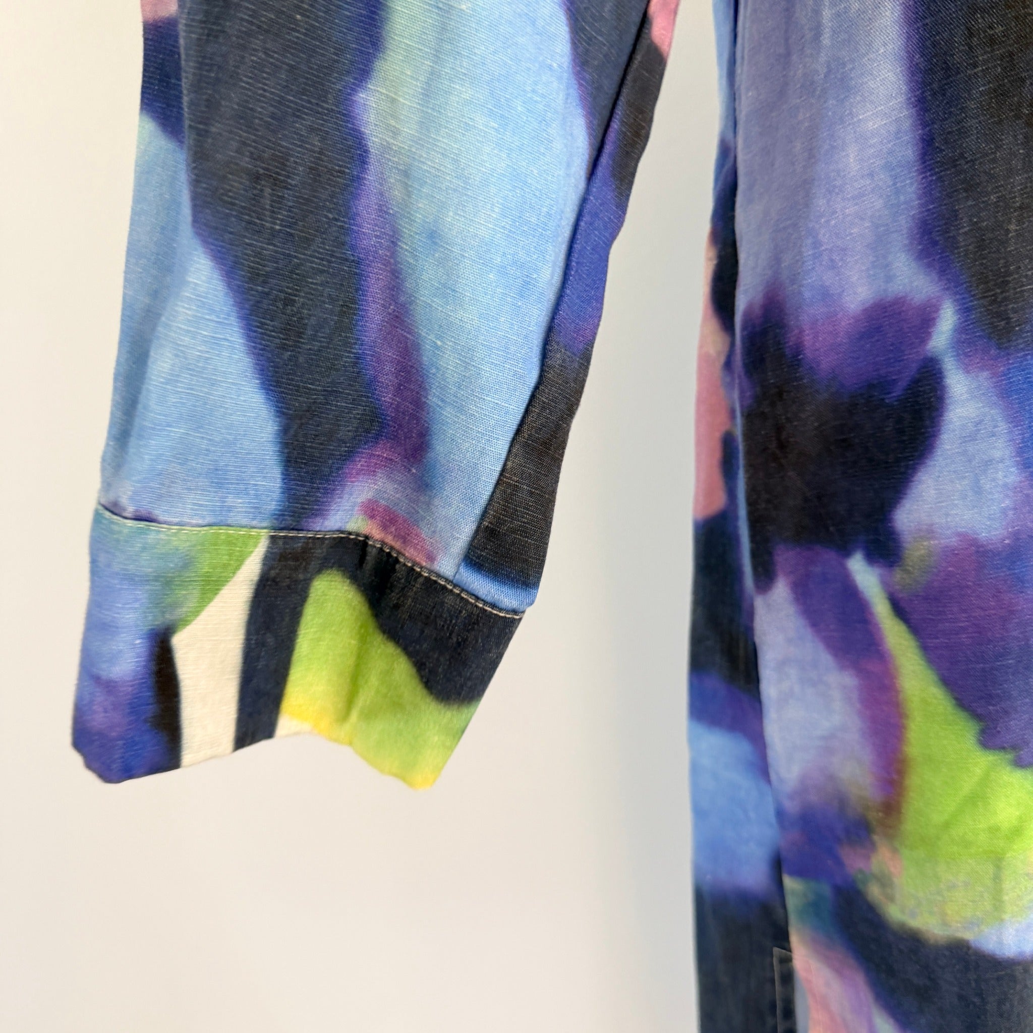 Hammock & Vine Multicolour Floral  Shirt Dress Sz 10 Boho Resort Wear - Image 6