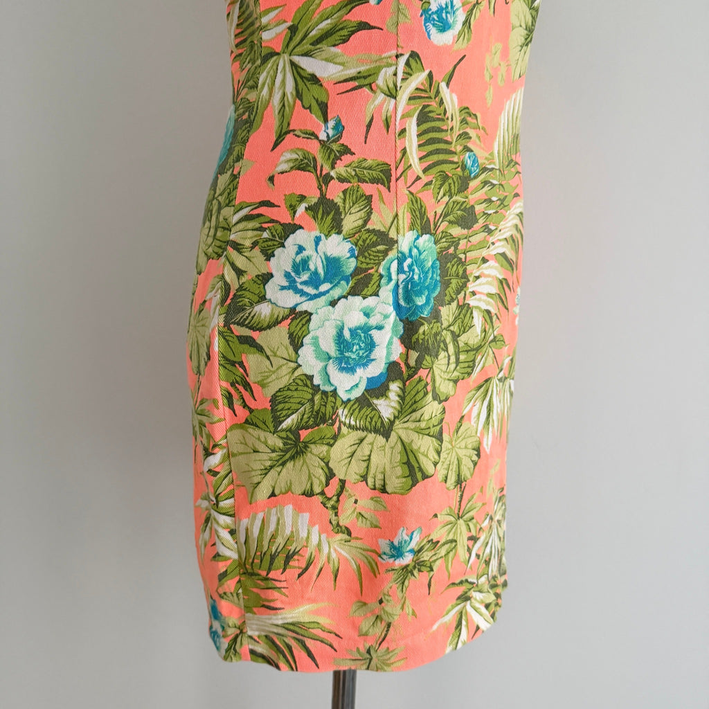 Sheike Floral Cotton Blend Mini Dress - Size 8 - Image 17
