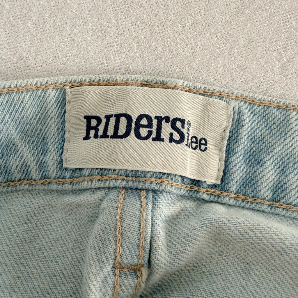 Riders by Lee Light Blue Denim Distressed Dad Jeans Size 8 High Rise Casual NWT - Image 14