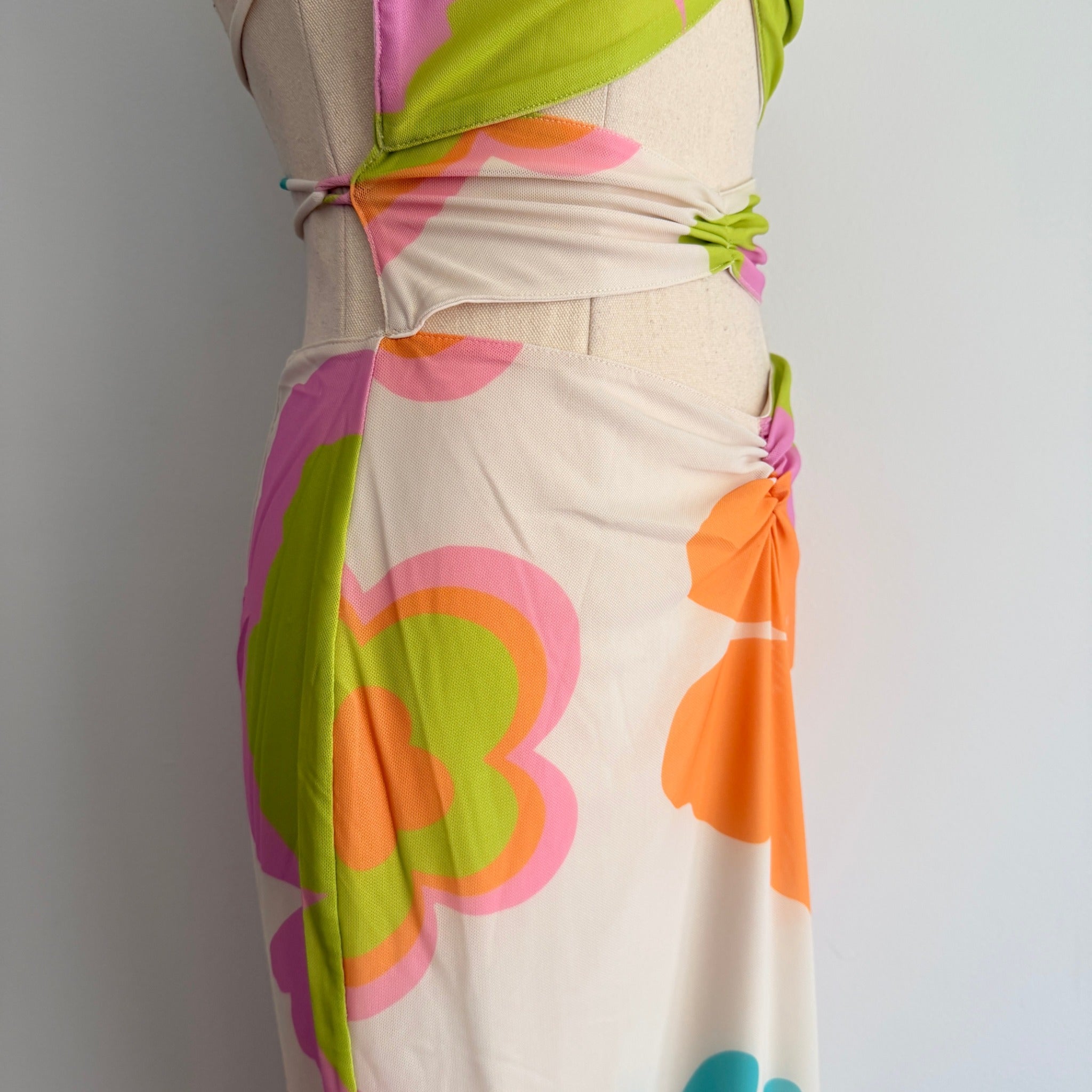 Sabo Cayli Cutout Dress Bubblegum Multi-Colour Size XS AU 6 NWT - Image 15