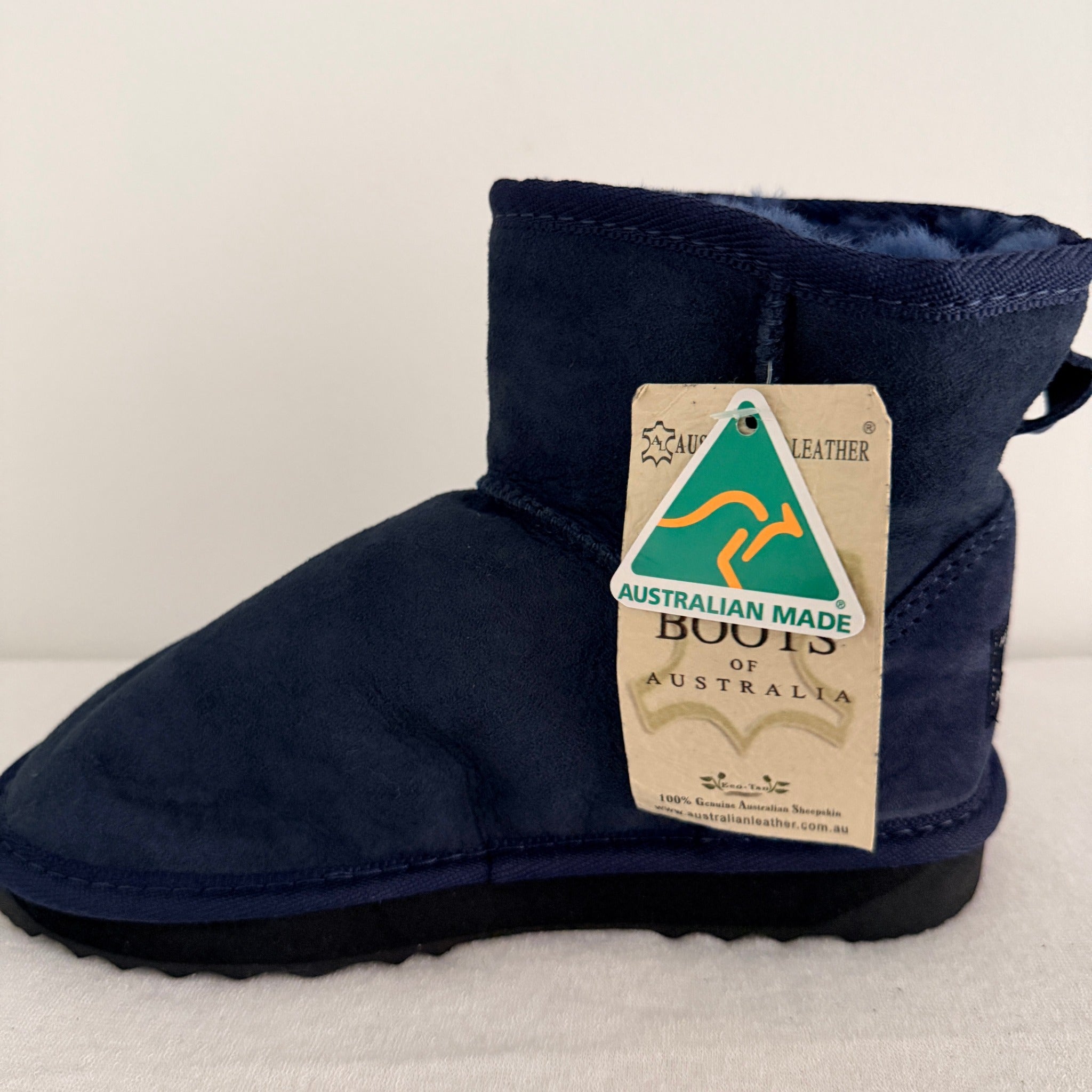 UGG BOOTS OF AUSTRALIA Sheepskin Ultra Mini Boots Red Size 5 AU BNWT - Image 7