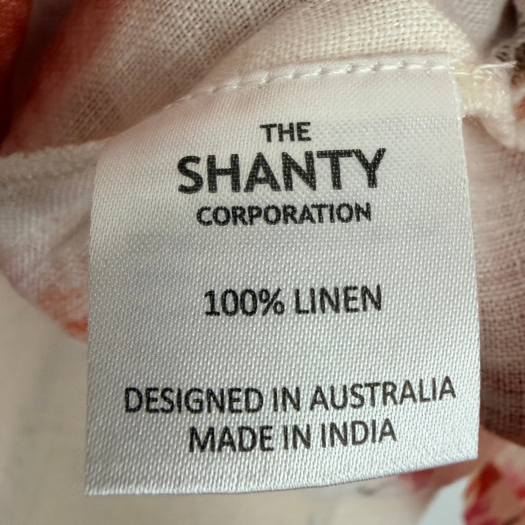The Shanty Corporation Floral Linen Top - Lightweight Breathable Summer Essential - Image 17