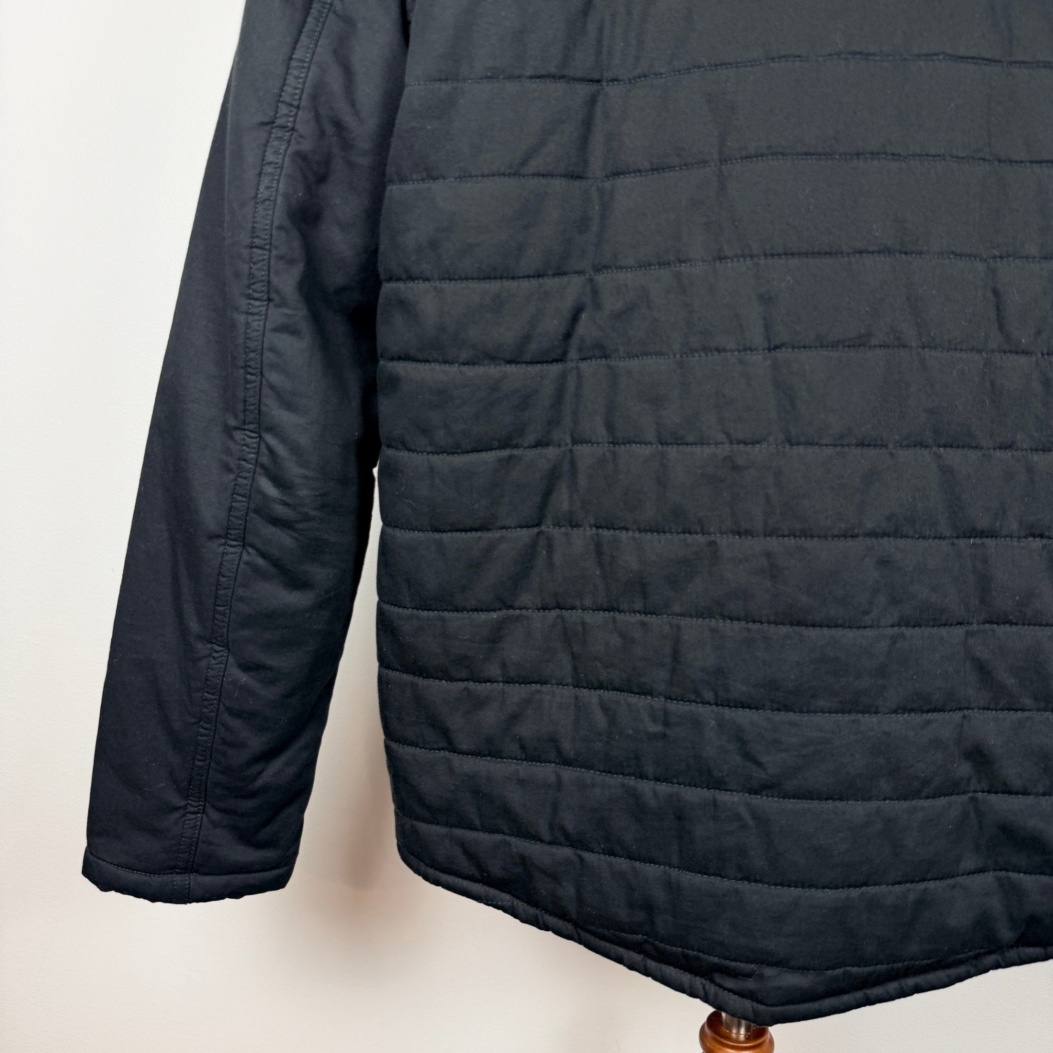 Barbour International Quilted Mens Jacket Black Size S Classic Style - Image 16