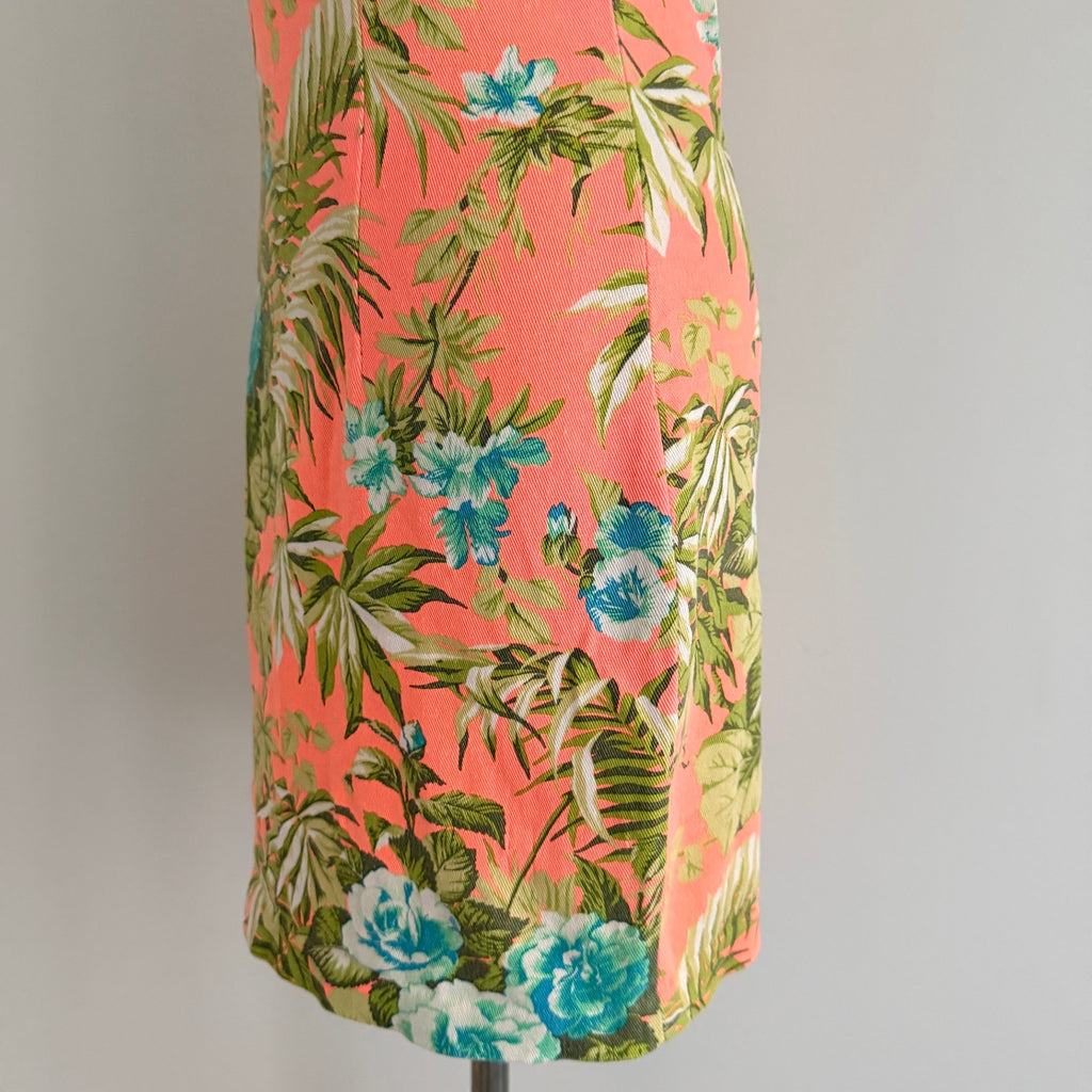 Sheike Floral Cotton Blend Mini Dress - Size 8 - Image 19