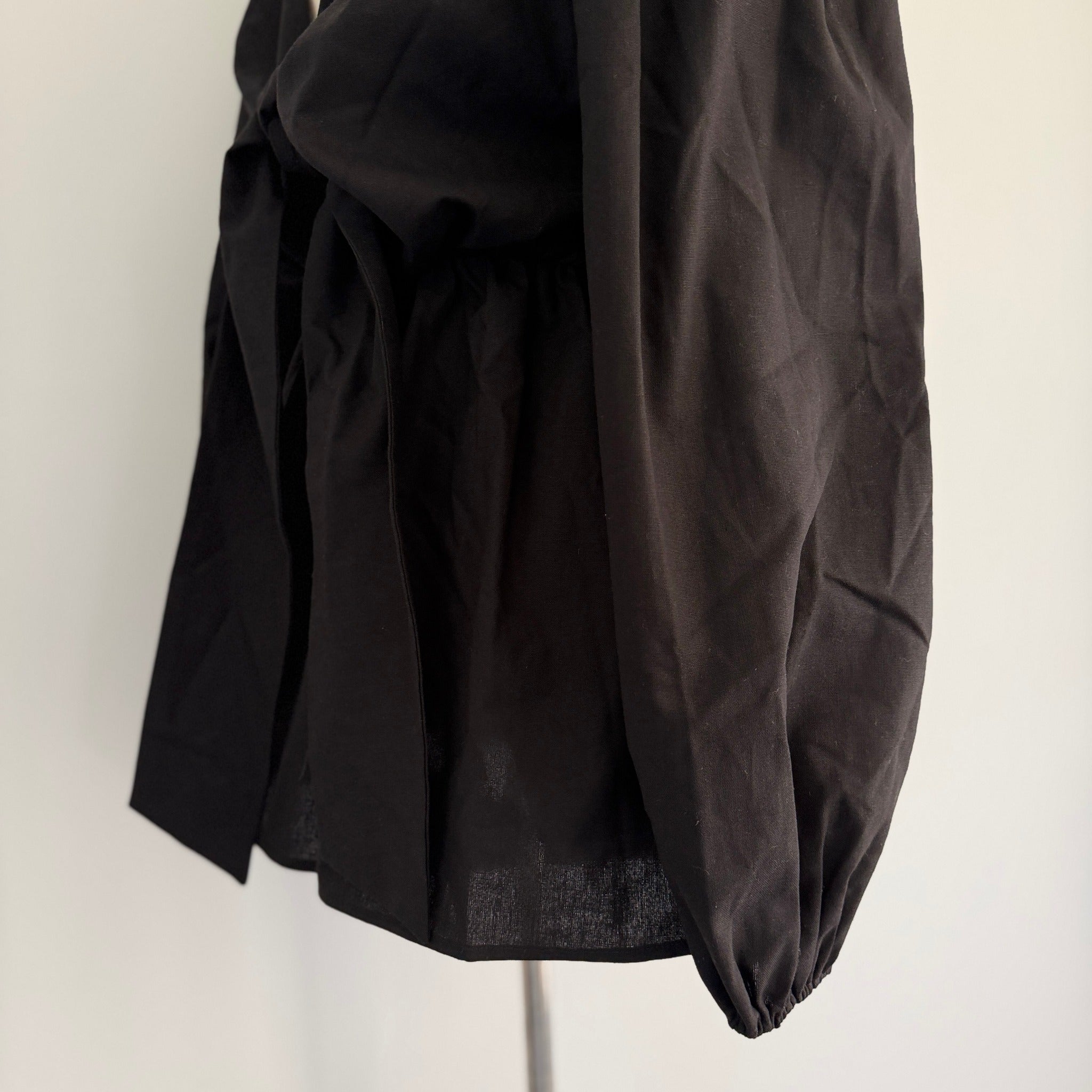 Tussah Katana Playsuit Black Linen Blend Tie Front Size 8 BNWT Party - Image 18