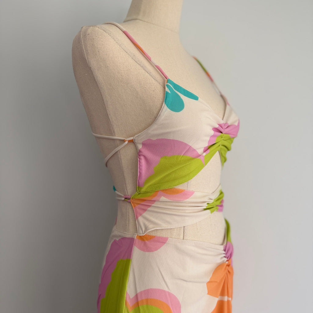 Sabo Cayli Cutout Dress Bubblegum Multi-Colour Size XS AU 6 NWT - Image 16