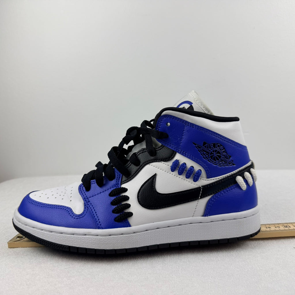 Nike Air Jordan 1 Mid SE Sisterhood Game Royal Sneakers Size US 8 - Image 8
