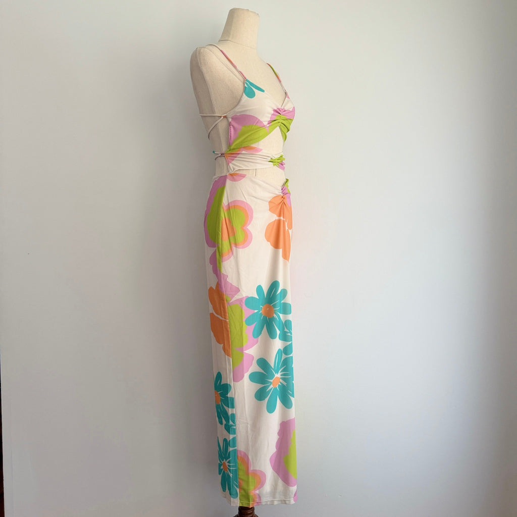 Sabo Cayli Cutout Dress Bubblegum Multi-Colour Size XS AU 6 NWT - Image 17