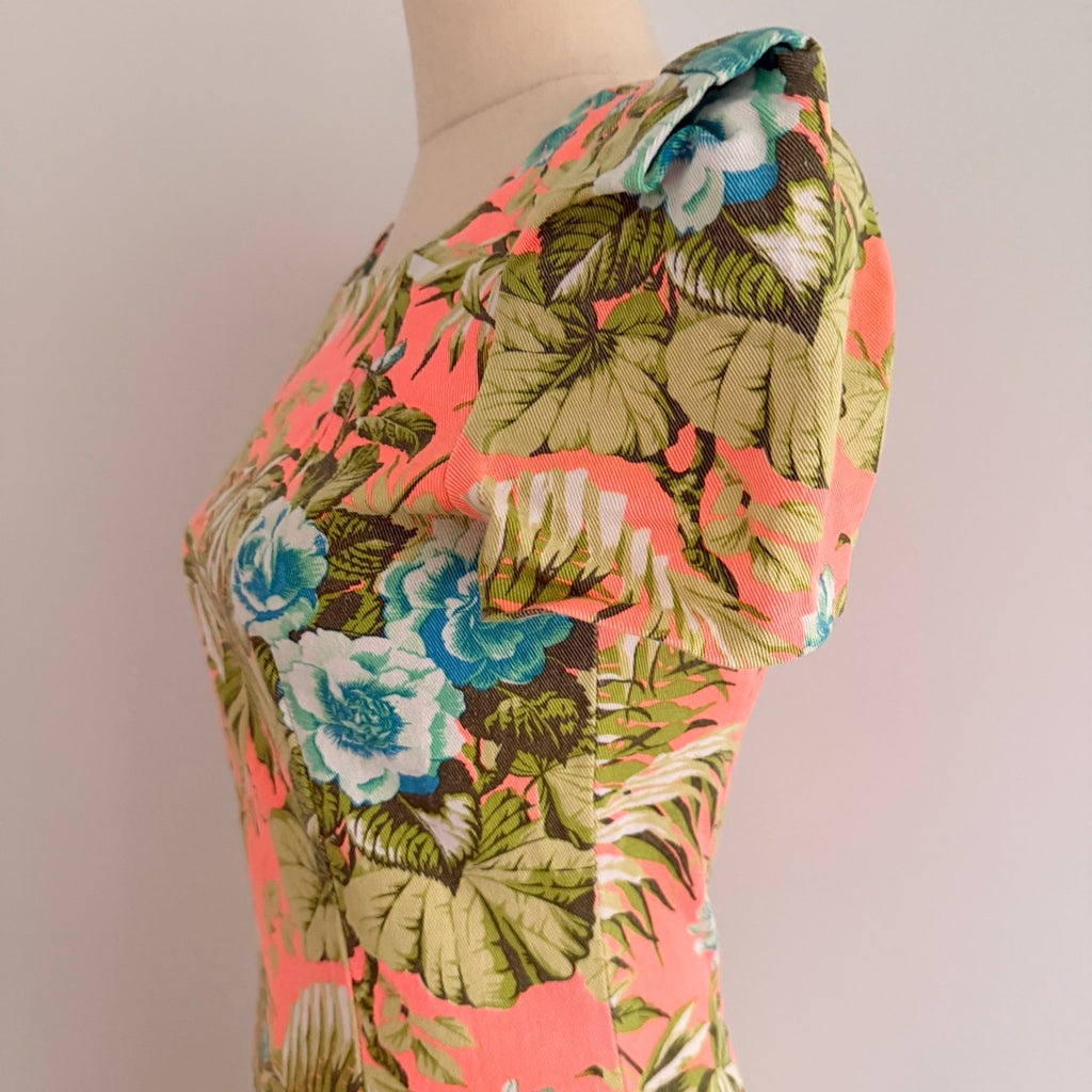 Sheike Floral Cotton Blend Mini Dress - Size 8 - Image 20