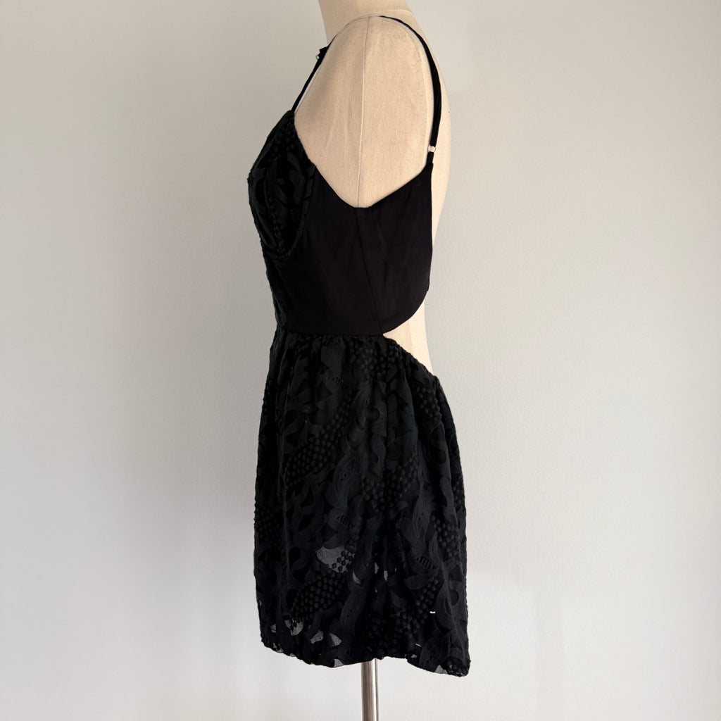 Zimmermann Black Lace Corset Romper Size 0 - Image 19