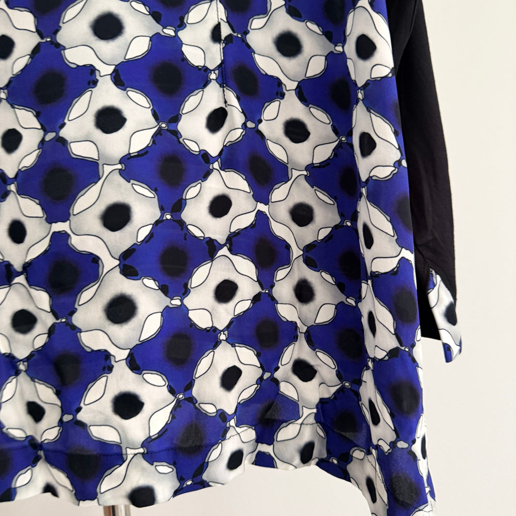 Verge Valen Top Blue Striped Viscose Blouse Womens Size XXL Designer BNWT - Image 17