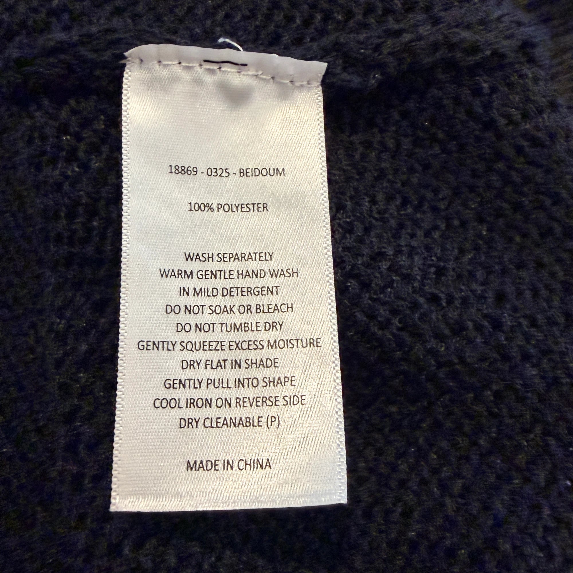 Sass Black Polyester Ribbed Knit Tank Top Sz 8 Boat Neck Casual BNWT - Image 6