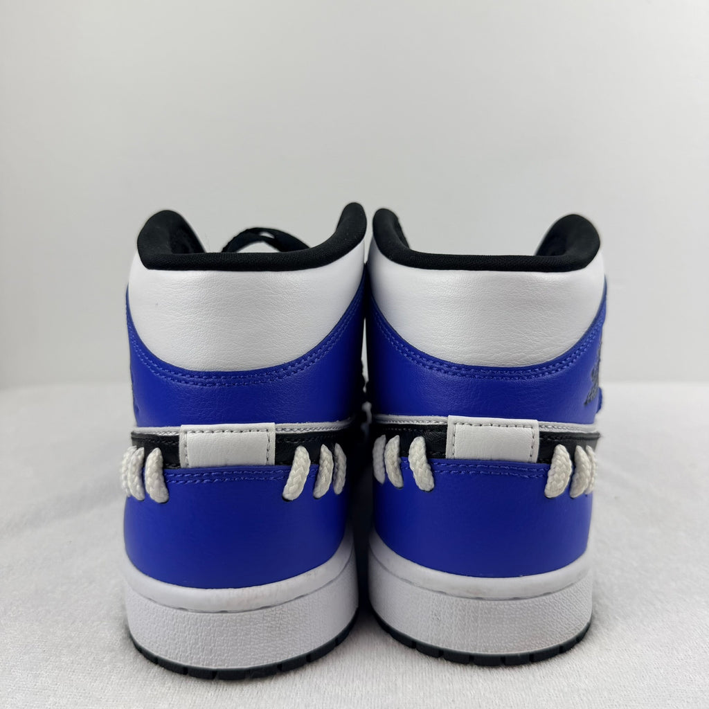 Nike Air Jordan 1 Mid SE Sisterhood Game Royal Sneakers Size US 8 - Image 4