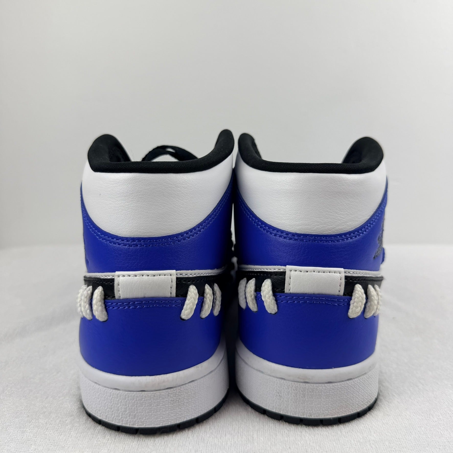 Nike Air Jordan 1 Mid SE Sisterhood Game Royal Sneakers Size US 8 - Image 4