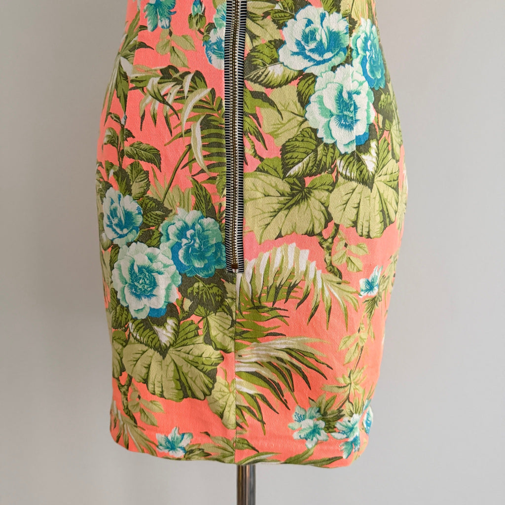 Sheike Floral Cotton Blend Mini Dress - Size 8 - Image 21