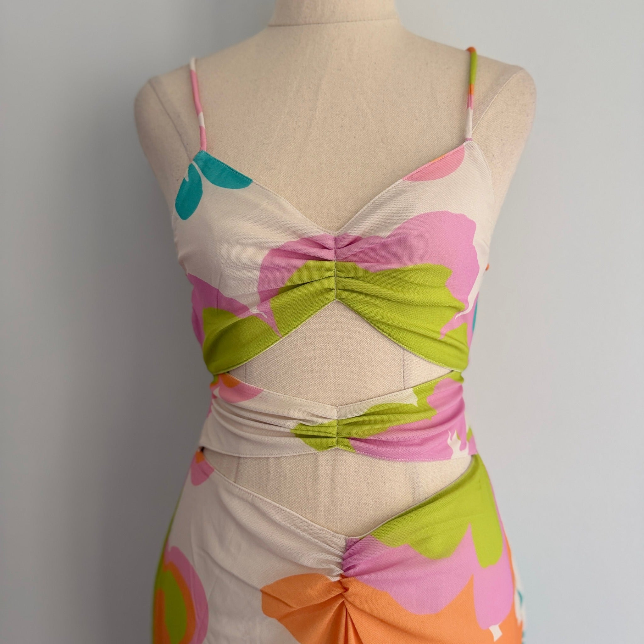 Sabo Cayli Cutout Dress Bubblegum Multi-Colour Size XS AU 6 NWT - Image 19
