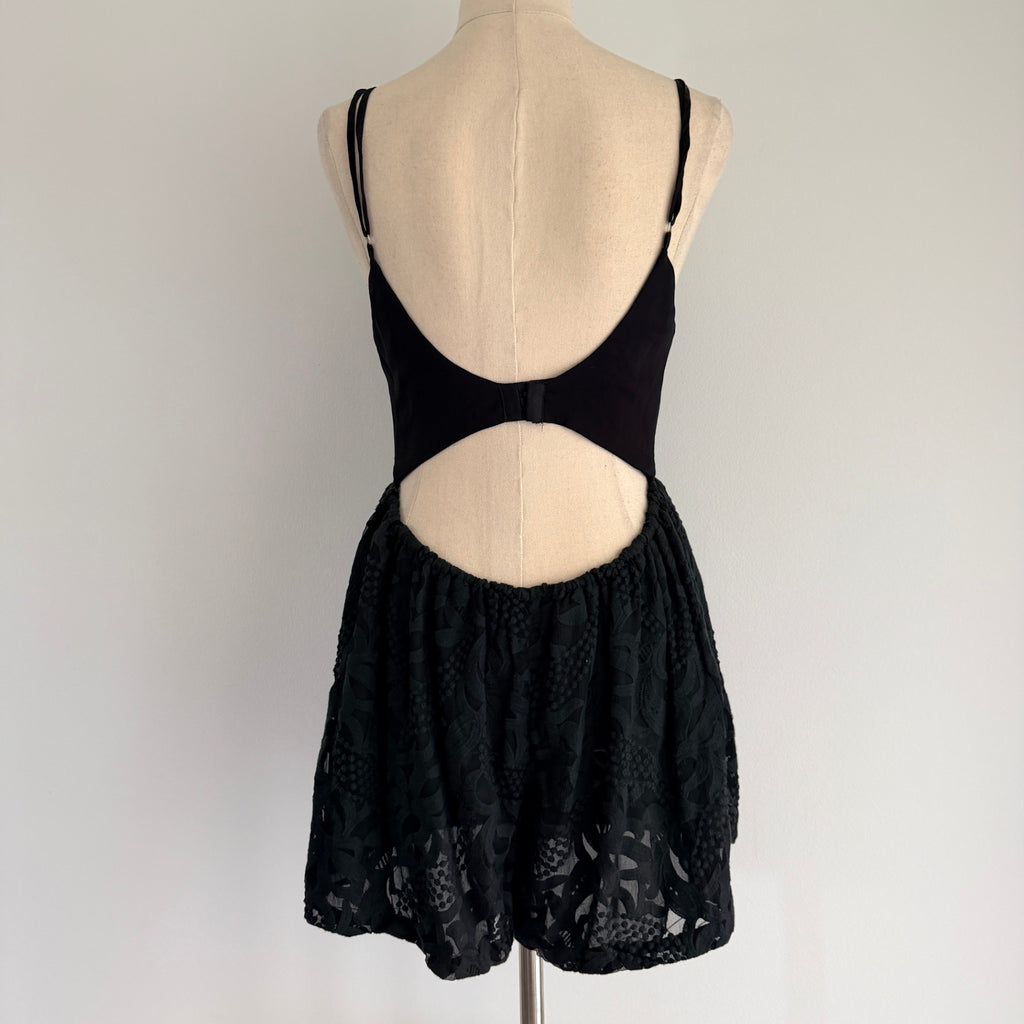 Zimmermann Black Lace Corset Romper Size 0 - Image 21