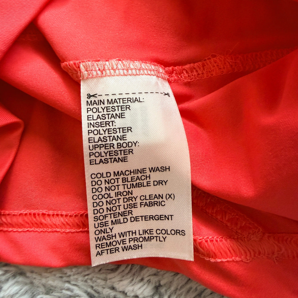 adidas stella mccartney by Stella McCartney Barricade Ruffle Top Orange Size M - Image 8