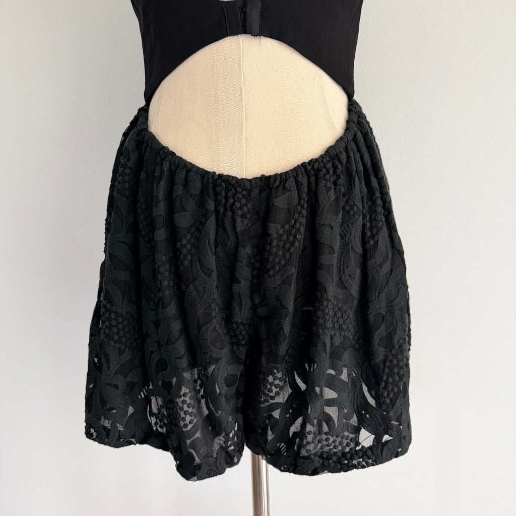 Zimmermann Black Lace Corset Romper Size 0 - Image 22