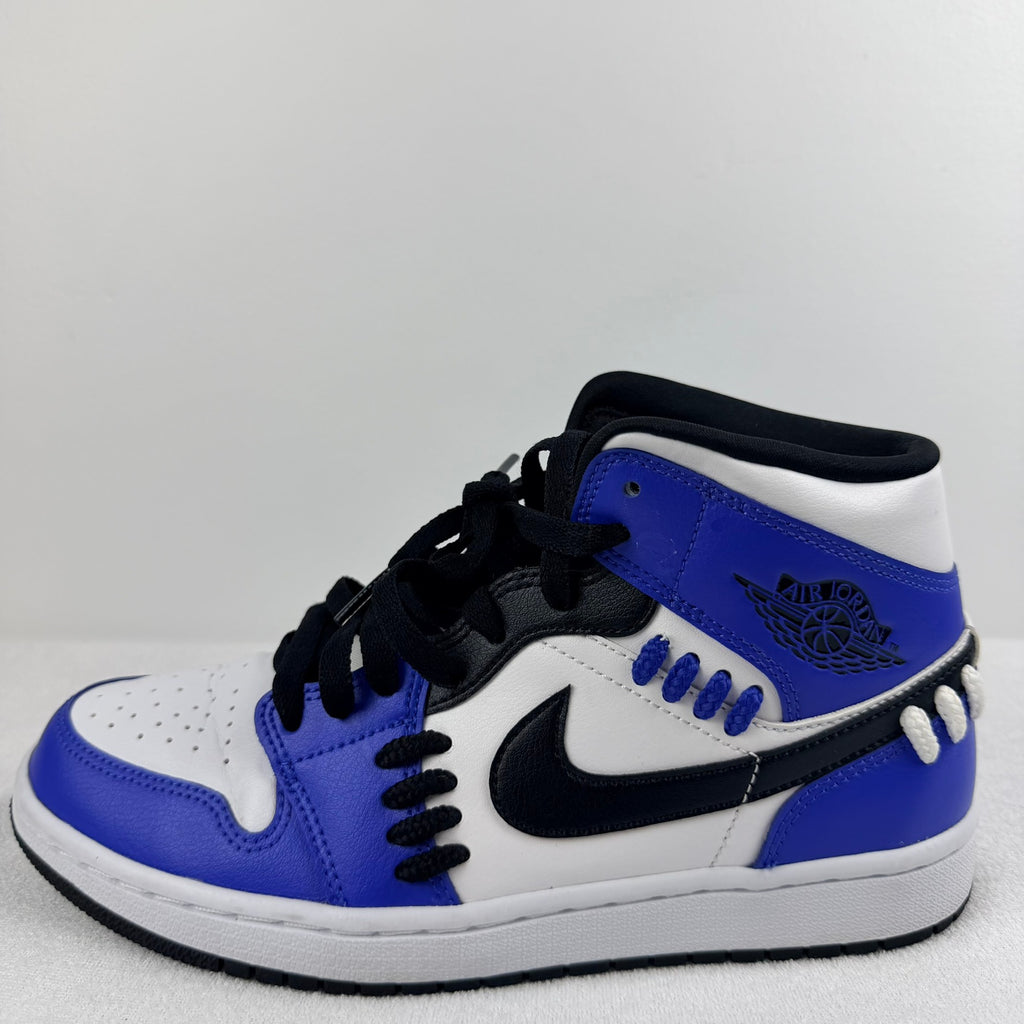 Nike Air Jordan 1 Mid SE Sisterhood Game Royal Sneakers Size US 8 - Image 18