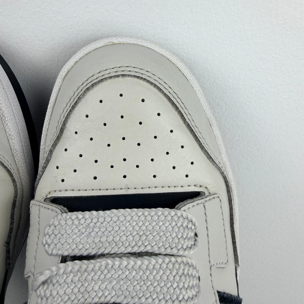 Adidas Breaknet 2.0 Sneakers - Classic White, Black, and Red Sporty Trainers, Size 5.5 - Image 19