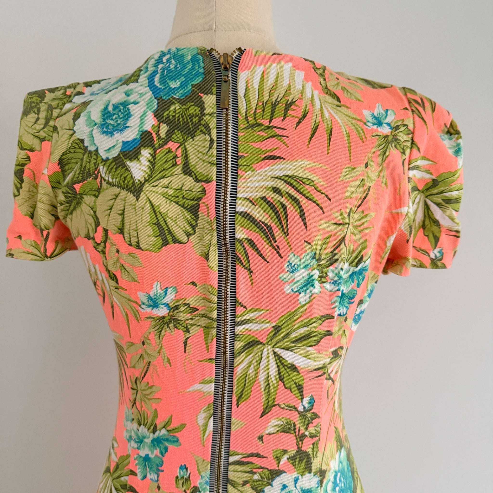 Sheike Floral Cotton Blend Mini Dress - Size 8 - Image 22
