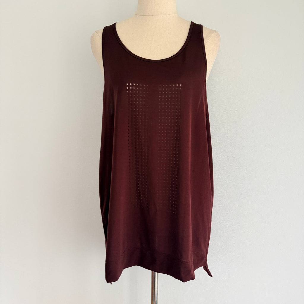 Country Road Active Maroon Polyester Tank Top Womens Size S Gym Sportswear - Image 8