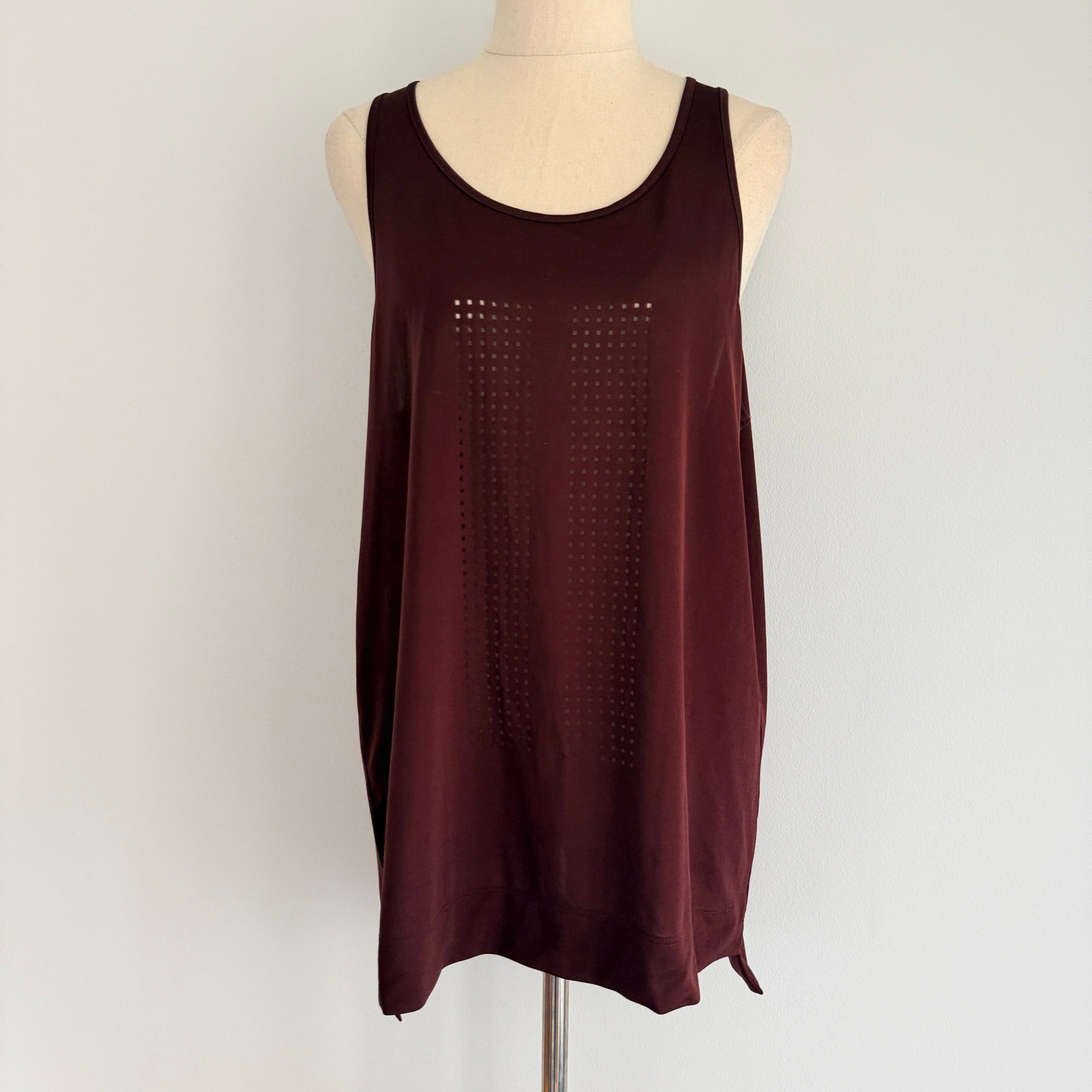Country Road Active Maroon Polyester Tank Top Womens Size S Gym Sportswear - Image 8