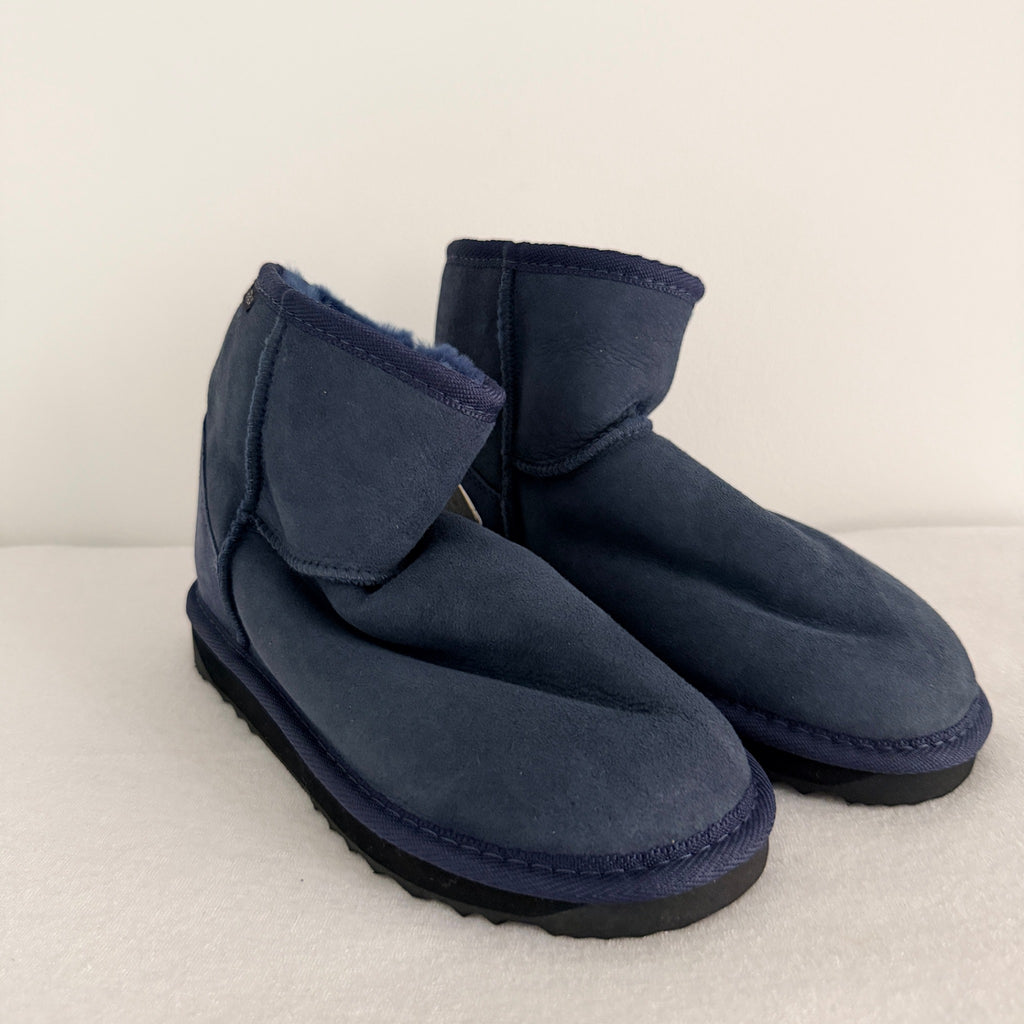 UGG BOOTS OF AUSTRALIA Sheepskin Ultra Mini Boots Red Size 5 AU BNWT - Image 2